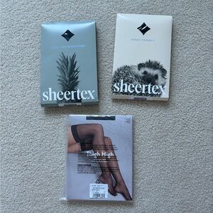Sheertex tights bundle new